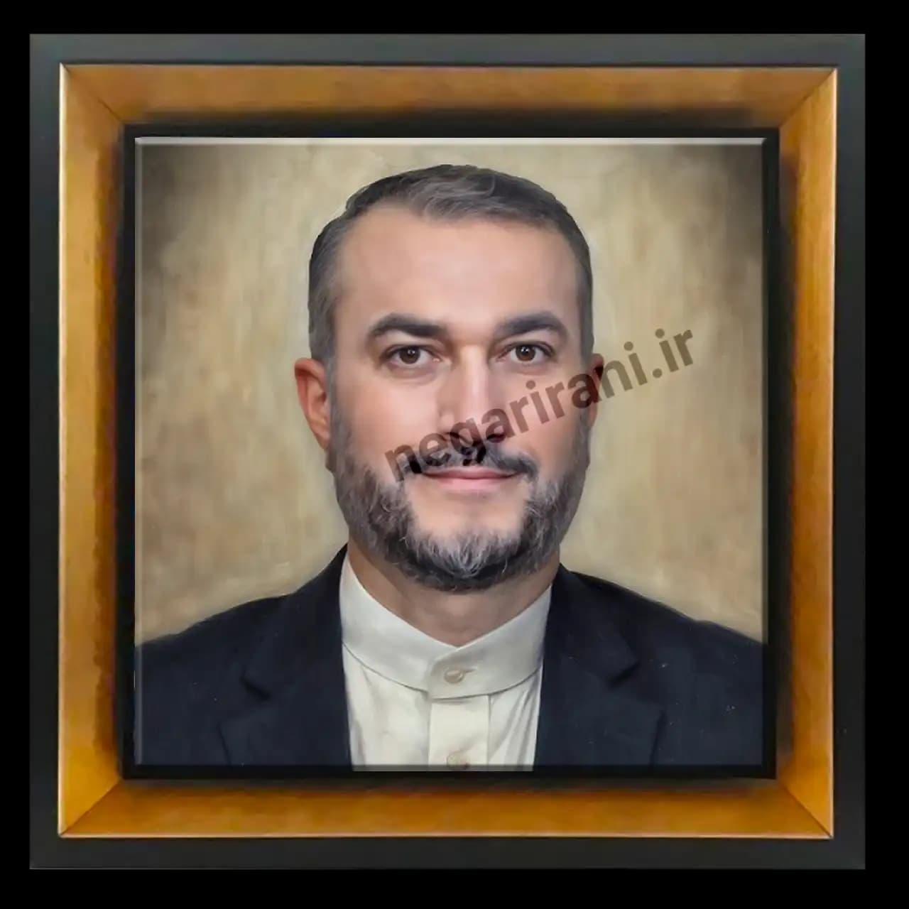 تابلو کاشی شهید حسین امیرعبداللهیان مدل 2Z116