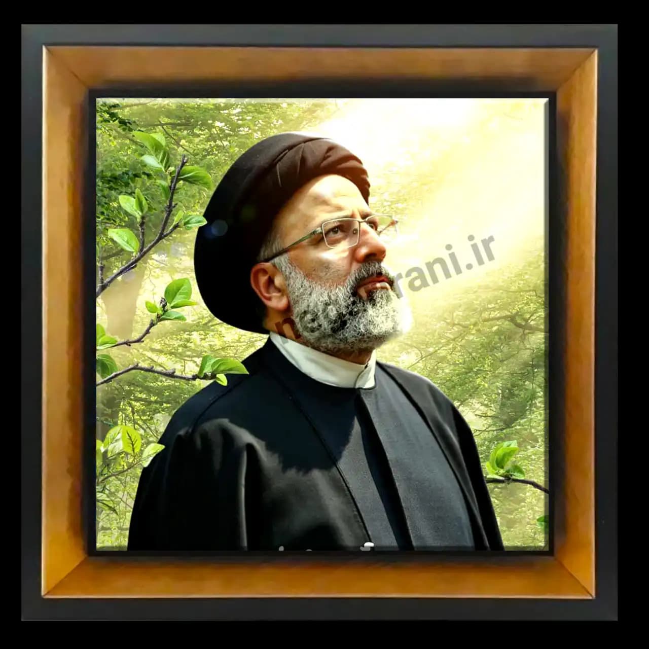 تابلو کاشی شهید رئیسی مدل 2Z114