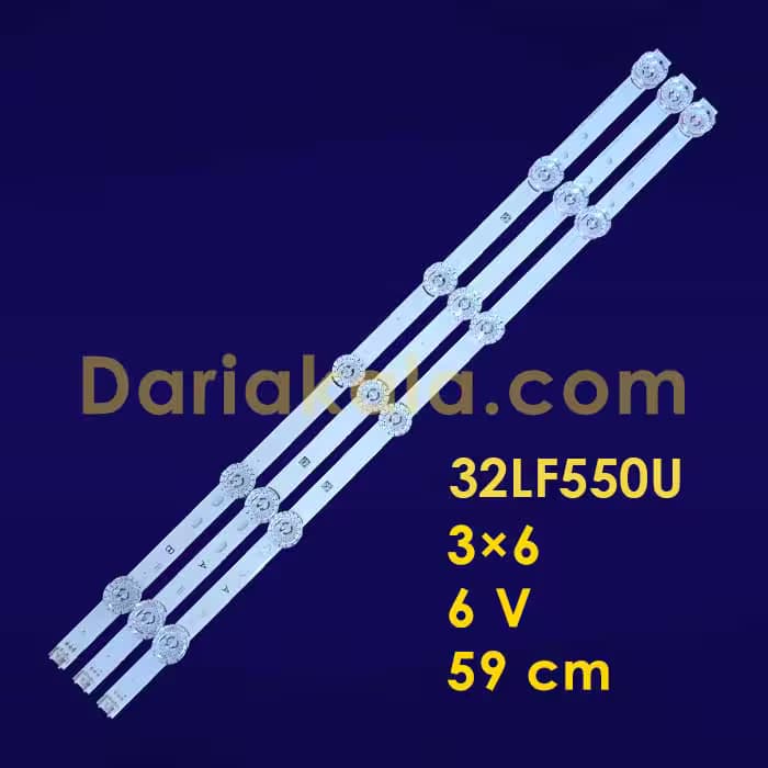 بک لایت 32 اینچ 32LF550U ال جی