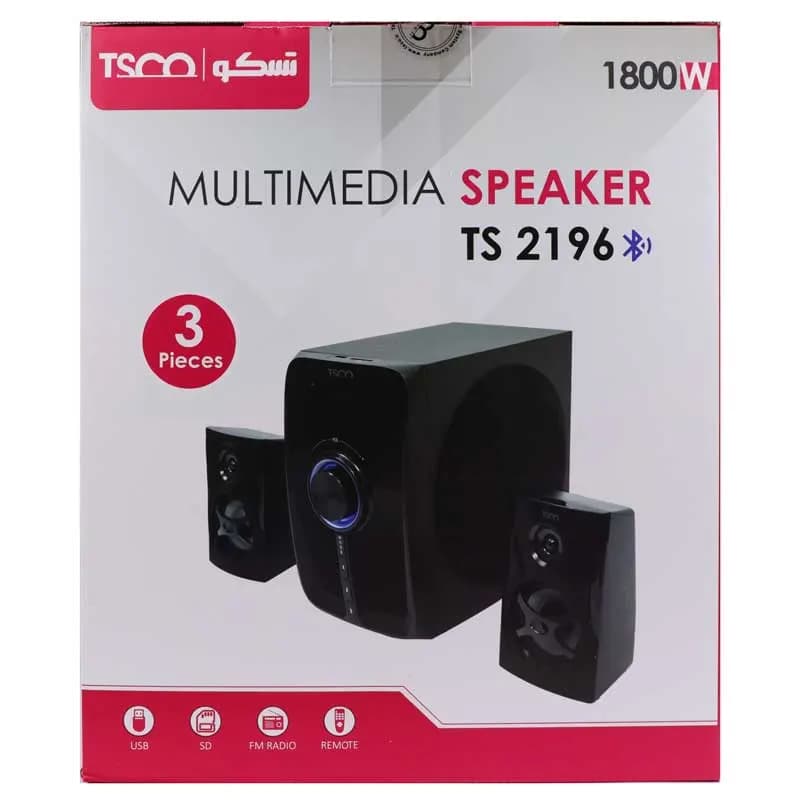 اسپیکر بلوتوثی تسکو TSCO TS 2196 — تصویر ۲