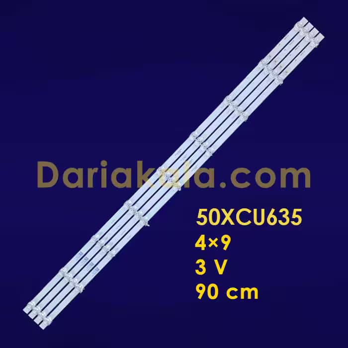 بک لایت 50 اینچ 50XCU635 ایکس ویژن