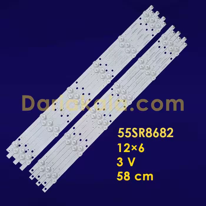 بک لایت 55 اینچ 55SR8682 هیوندای