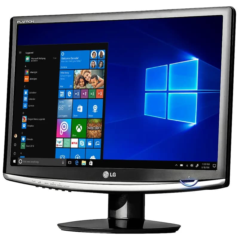 مانیتور استوک الجی 17 اینچ واید LG W1752S — تصویر ۲