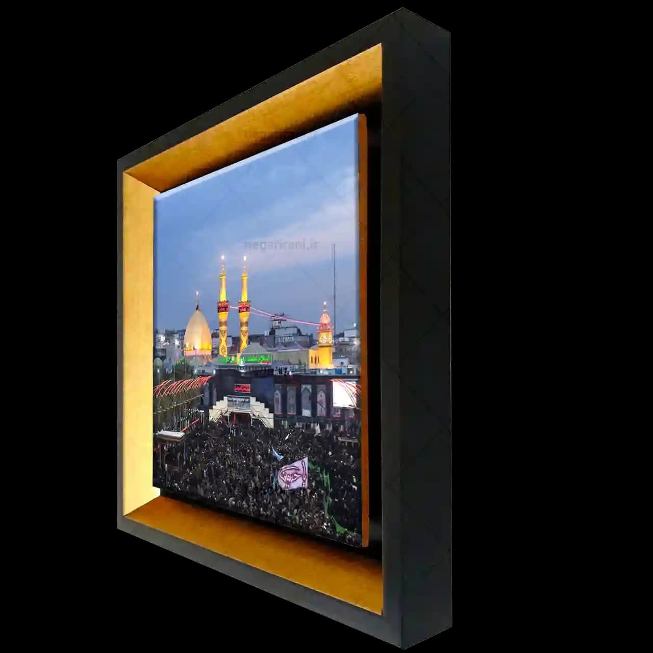 تابلو کاشی حرم حضرت عباس مدل 2X 31 — تصویر ۲