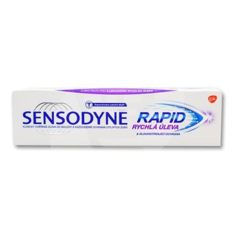 خمیر دندان سنسوداین – SENSODYNE مدل RAPID RELIEF با حجم 75 میل