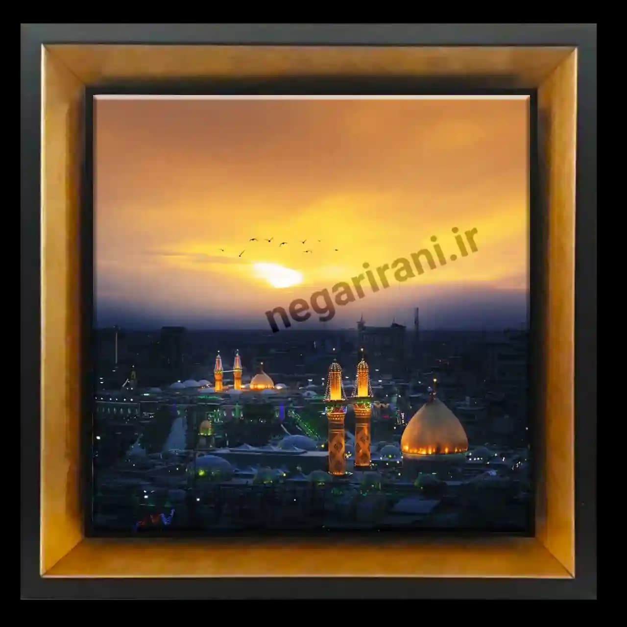 تابلو کاشی بین الحرمین مدل 2X 30