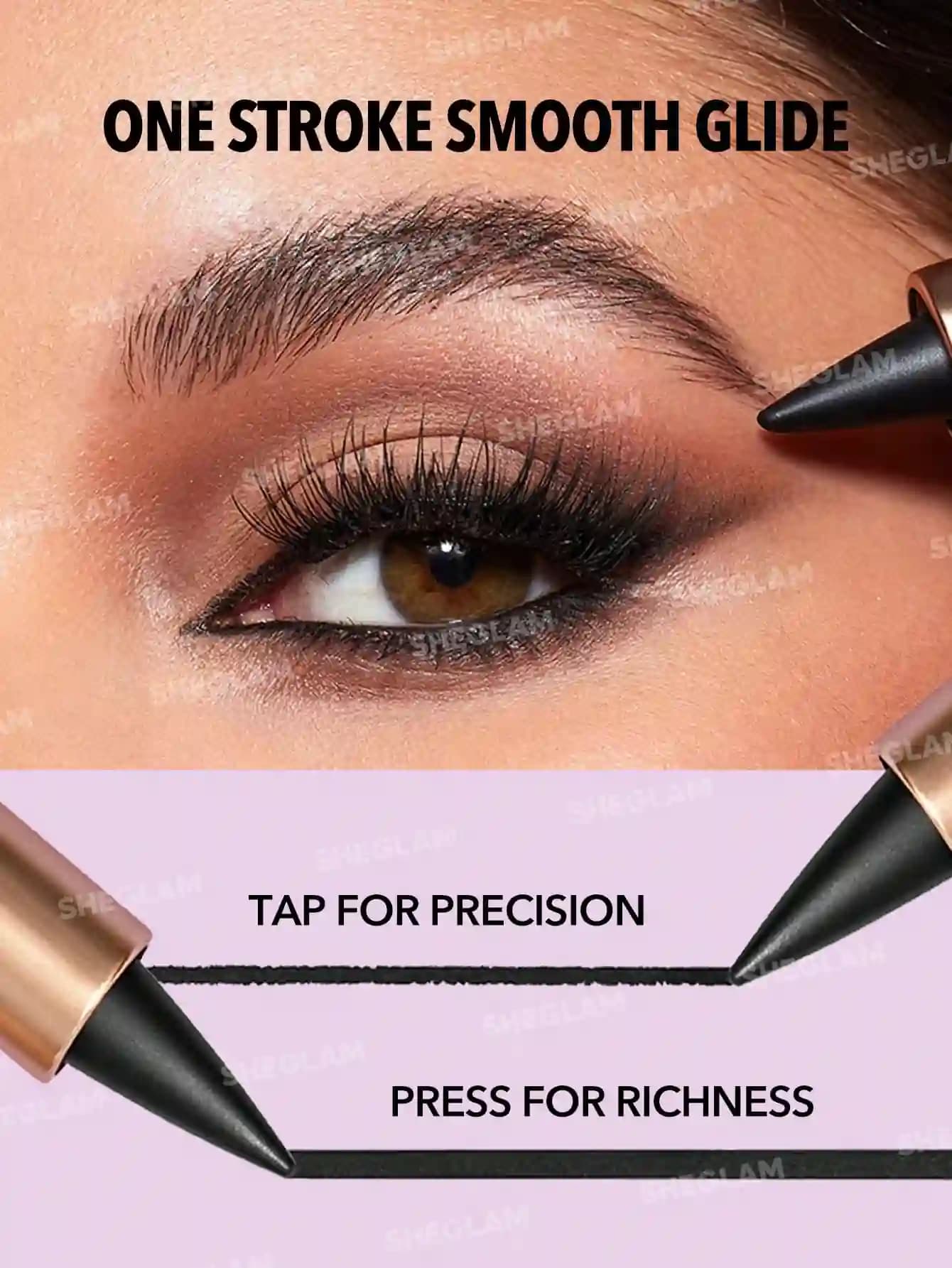 سرمه پیچی شیگلم مدل EZ GLIDE MATTE EYELINER PENCIL — تصویر ۲