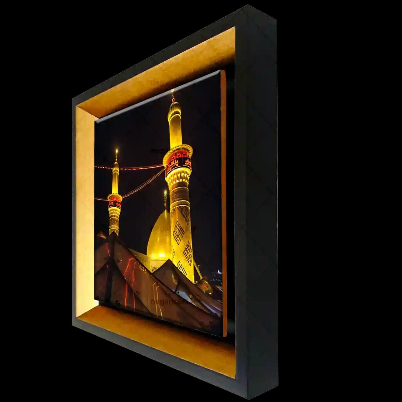 تابلو کاشی حرم حضرت ابالفضل مدل 2X 28 — تصویر ۲
