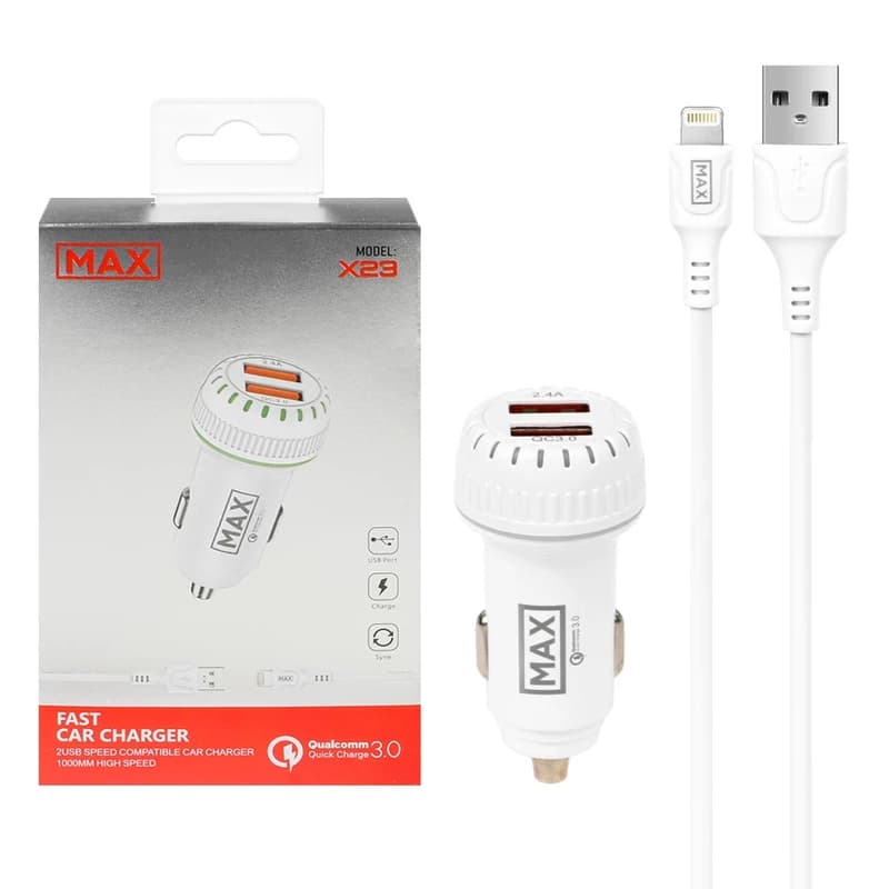 شارژر فندکی max مدل X23