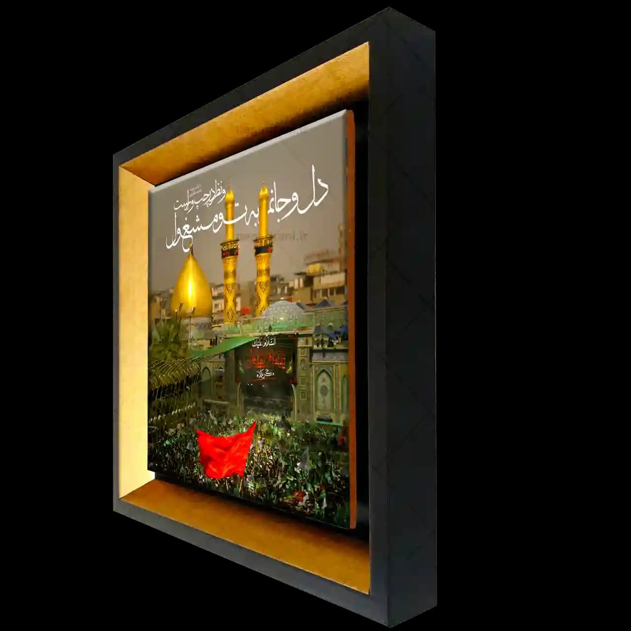 تابلو کاشی حرم حضرت عباس مدل 2X 20 — تصویر ۲