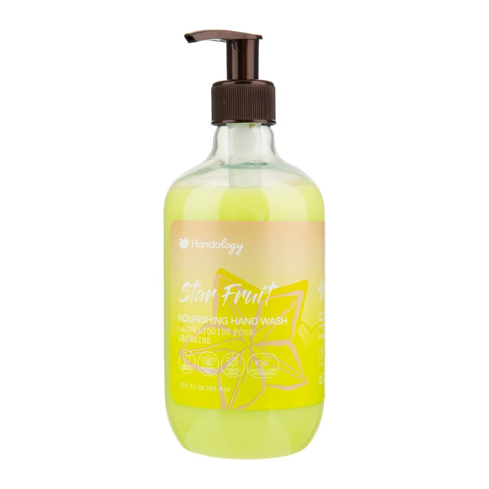 مایع دستشویی کرمی هندولوژی مدل Star Fruit حجم 500 میلی لیتر – رایحه استارفروت — تصویر ۳