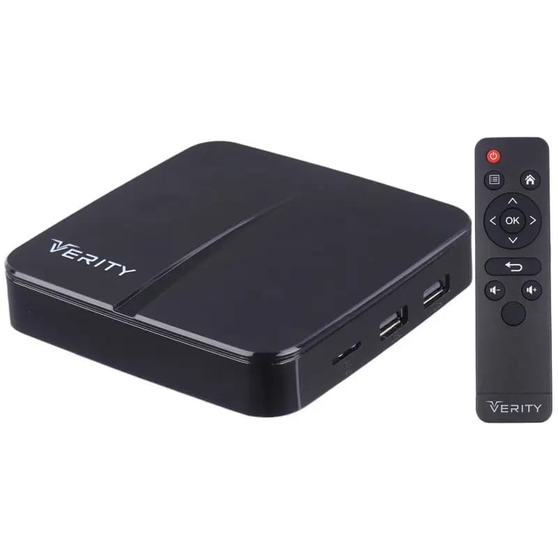 اندروید باکس وریتی Verity V-AB9112A 4K + ریموت کنترل