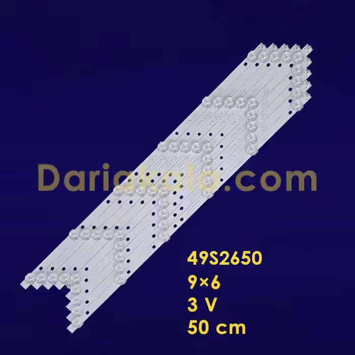 بک لایت 49 اینچ 49S2650 توشیبا