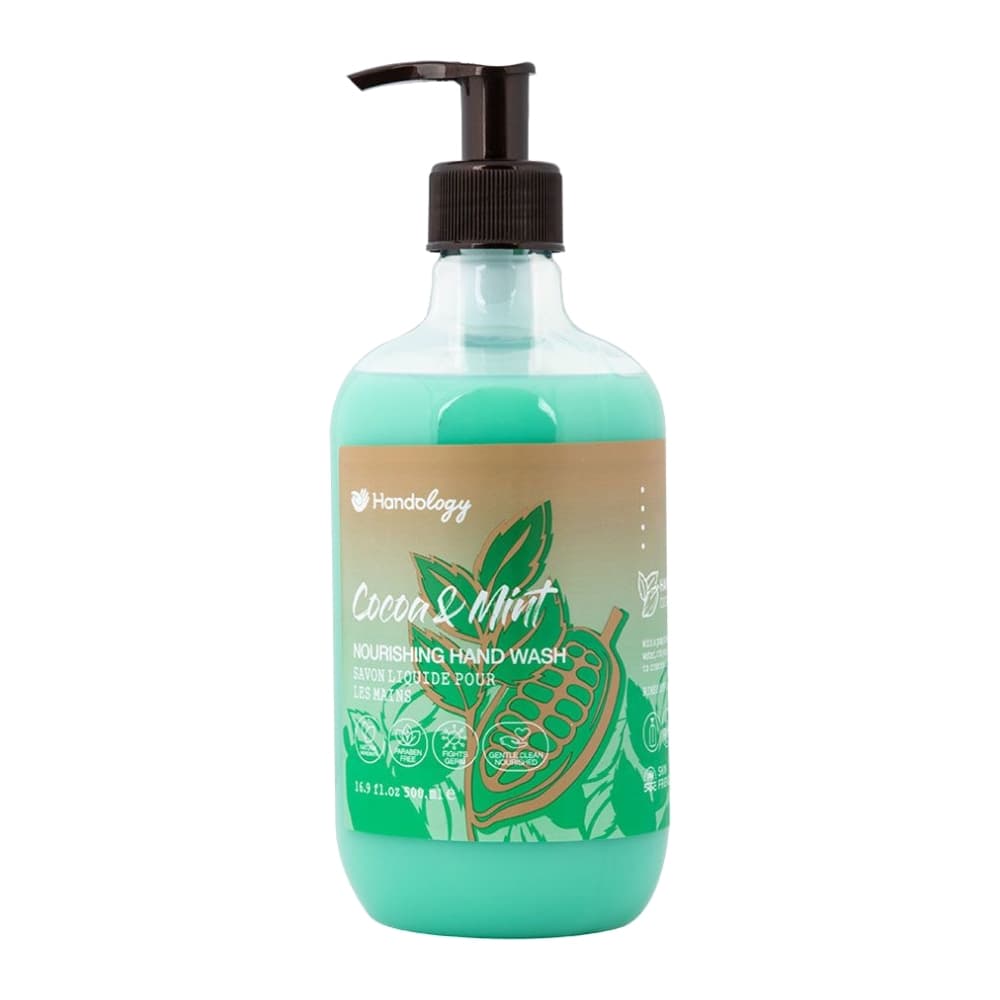 مایع دستشویی کرمی هندولوژی مدل Tropical Mint Chocolate حجم 500 میلیلیتر — تصویر ۳