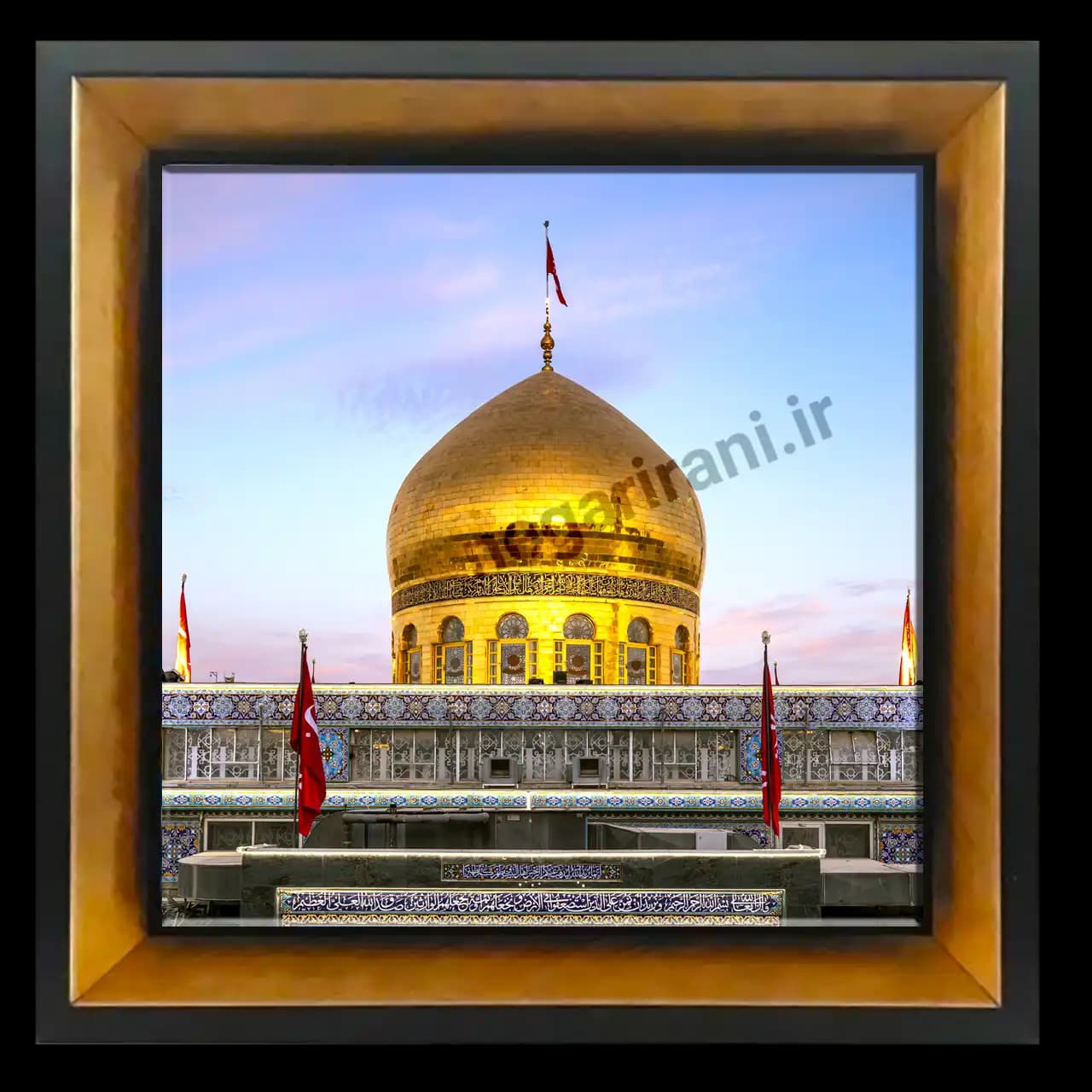 تابلو کاشی گنبد حضرت زینب (س) مدل 2P 11