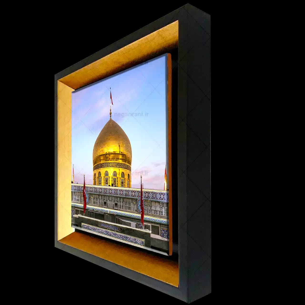 تابلو کاشی گنبد حضرت زینب (س) مدل 2P 11 — تصویر ۲