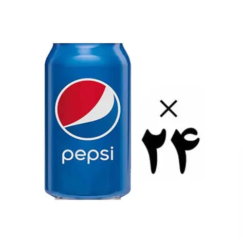 نوشابه اورجینال پپسی 24 عددی Pepsi — تصویر ۲