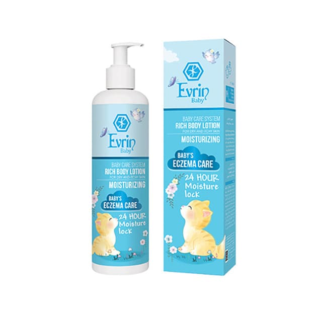 لوسیون بدن بچه اورین مدل ECZEMA CARE حجم 300 میلی لیتر — تصویر ۲