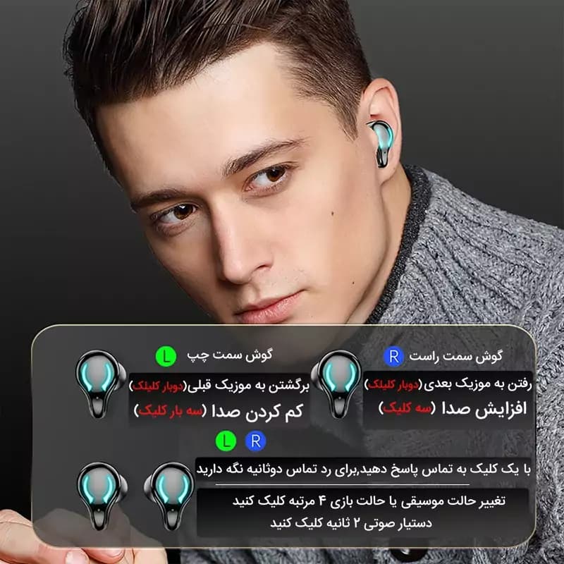 ایرپاد بلوتوثی هایلو مدل X1 2023 — تصویر ۵