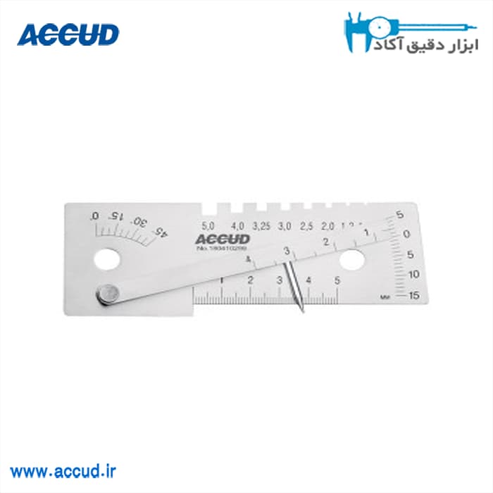 گیج جوشکاری Accud (اکود با گارانتی شرکتی) مدل 746-050-01