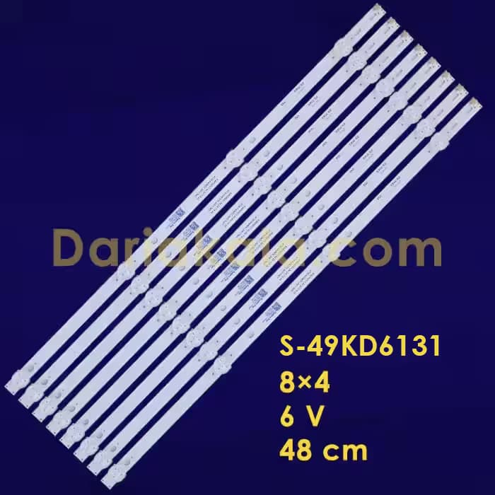 بک لایت 49 اینچ S-49KD6131 سونیا