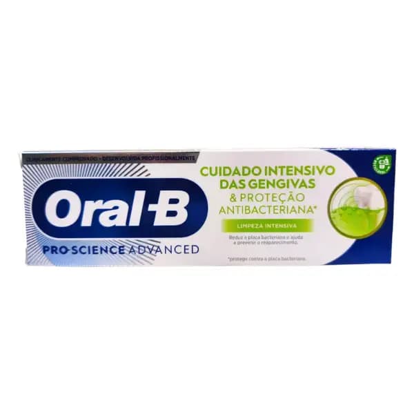 خمیر دندان اورال بی مدل Pro-Science Advanced آنتی باکتریال 75 میلی‌لیتر