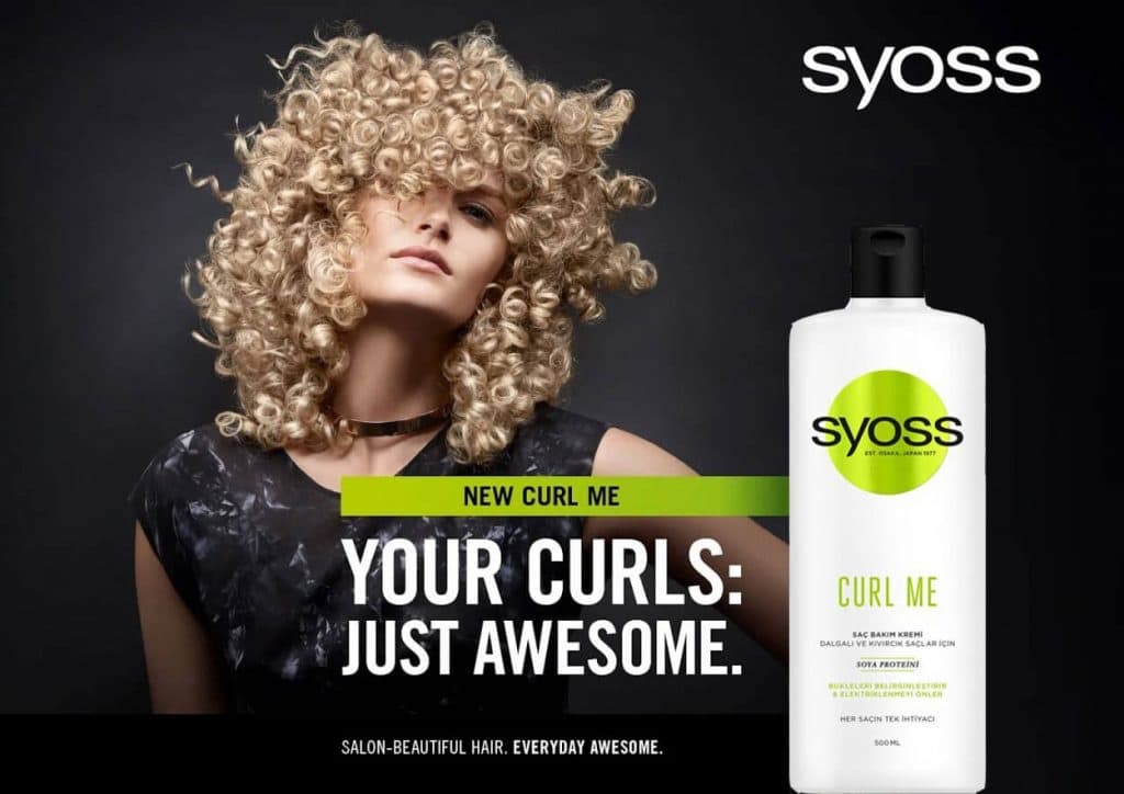نرم کننده موی فر سایوس syoss curl me حجم 500 میلی — تصویر ۲