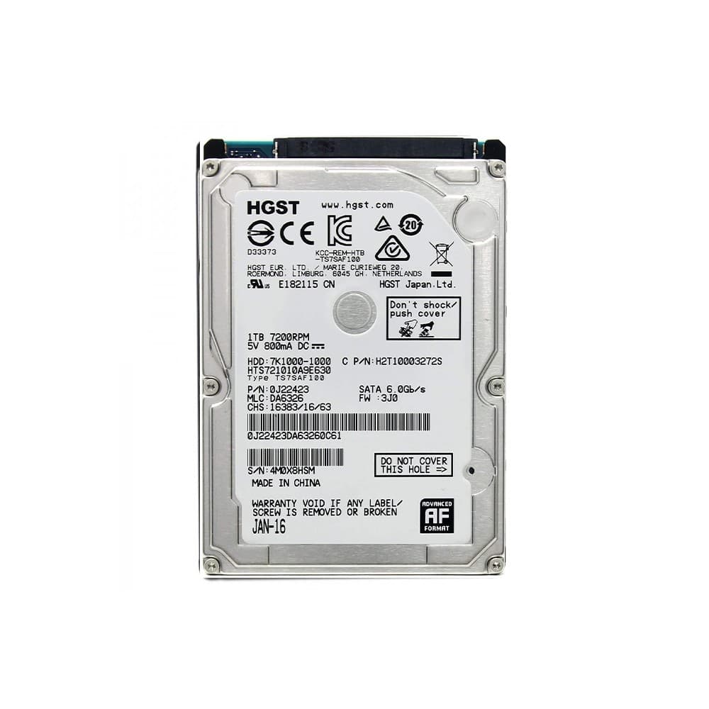 هارد وسترن 500Gb 2.5″ HDD لپ تاپی — تصویر ۲