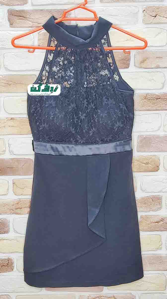 لباس مجلسی بدون آستین زنانه دست دوم