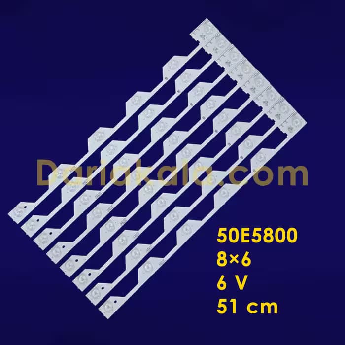 بک لایت 50 اینچ 50E5800 تی سی ال