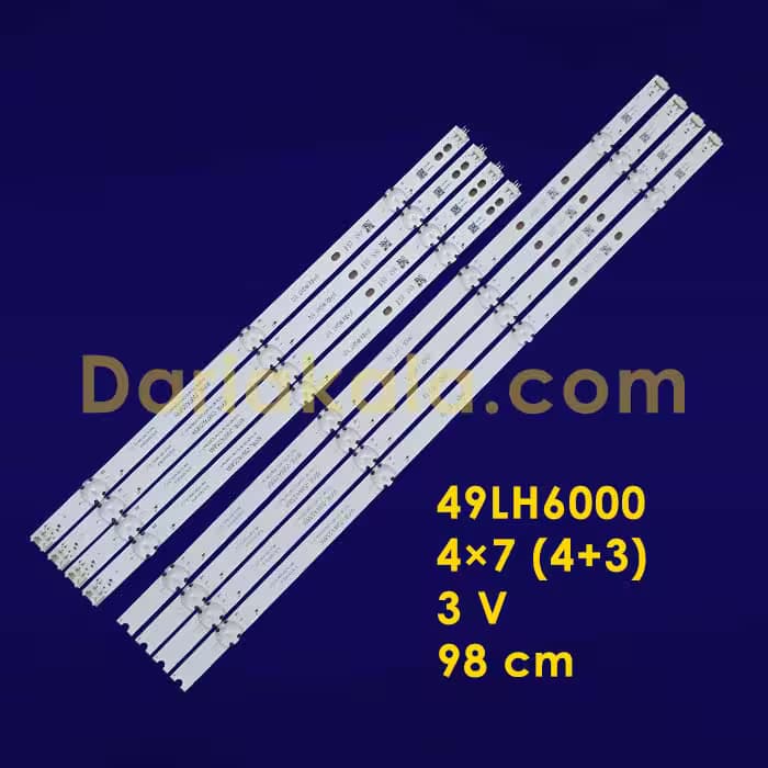 بک لایت 49 اینچ 49LH6000 ال جی