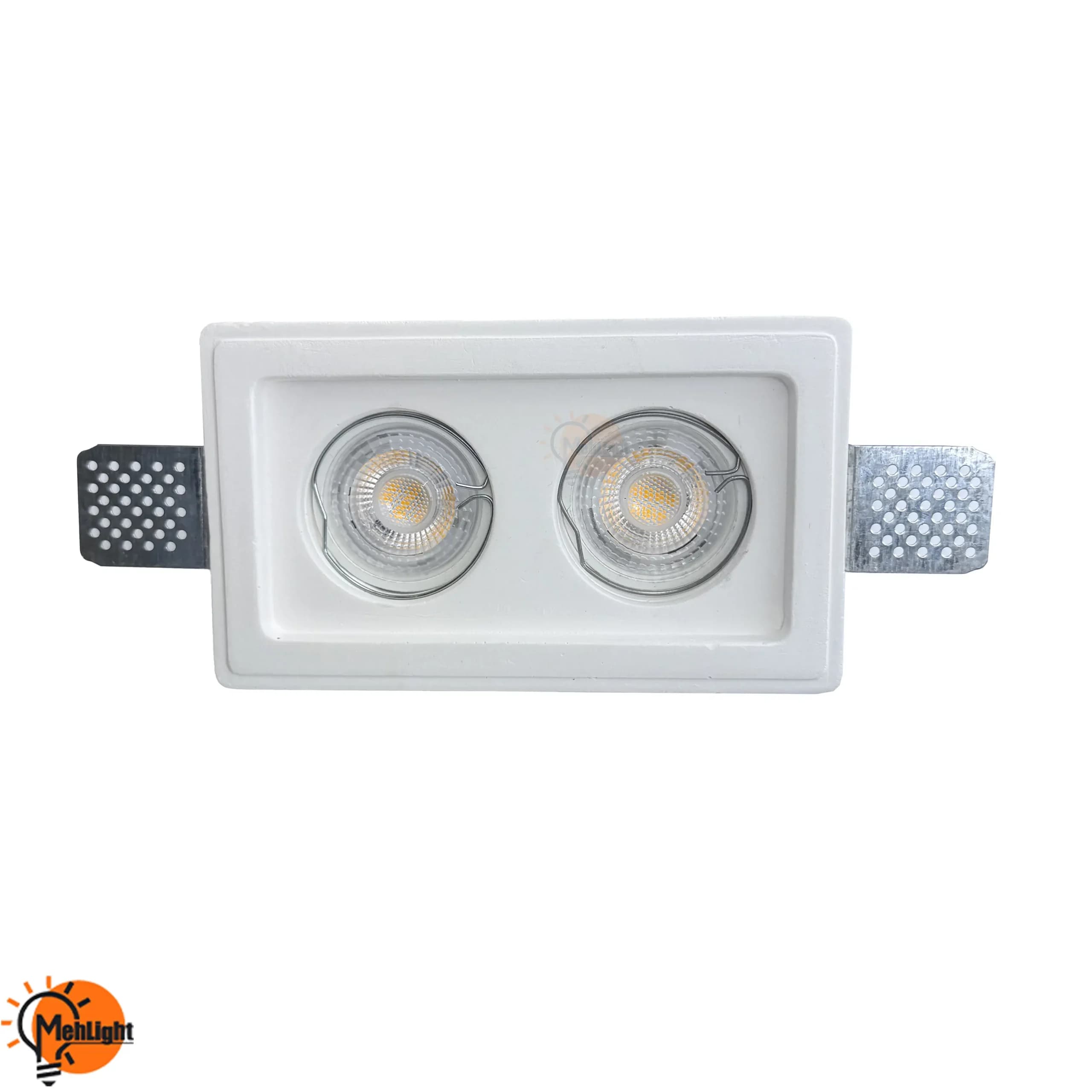 فریم گچی دو شعله عمق کوتاه کد MR-732 آقای نور — تصویر ۲