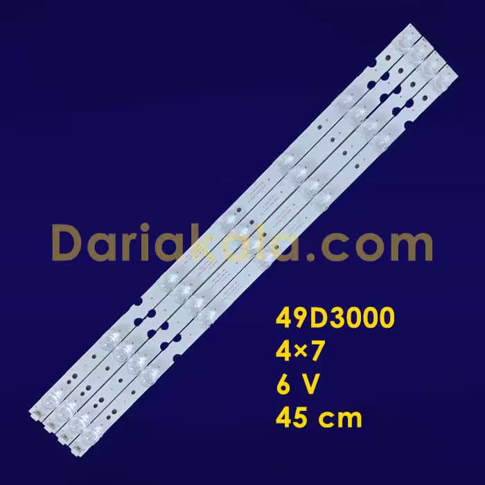 بک لایت 49 اینچ 49D3000 تی سی ال