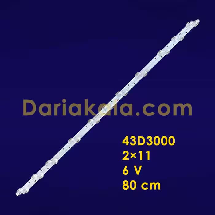 بک لایت 43 اینچ 43D3000 تی سی ال
