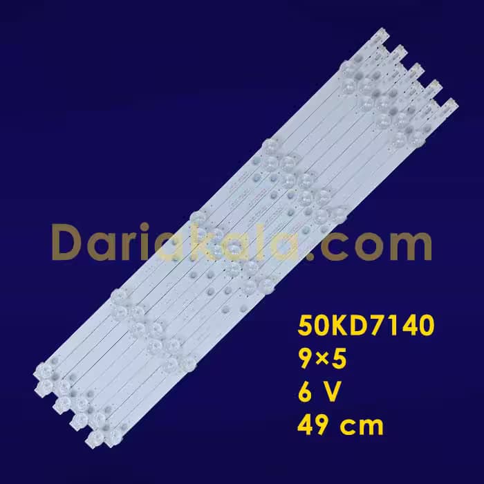 بک لایت 50 اینچ 50KD7140 سونیا