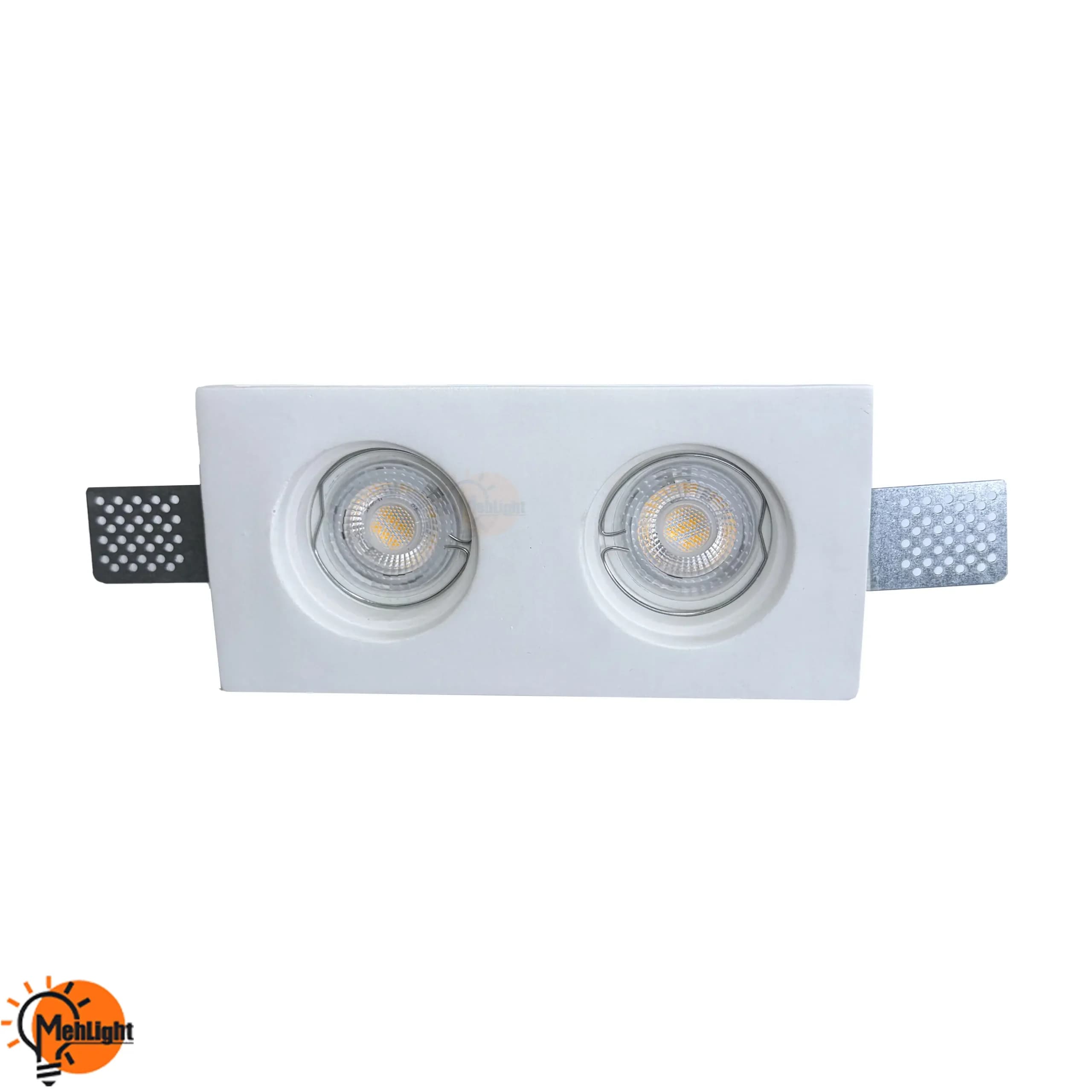فریم گچی دو شعله کد MR-730 آقای نور — تصویر ۲