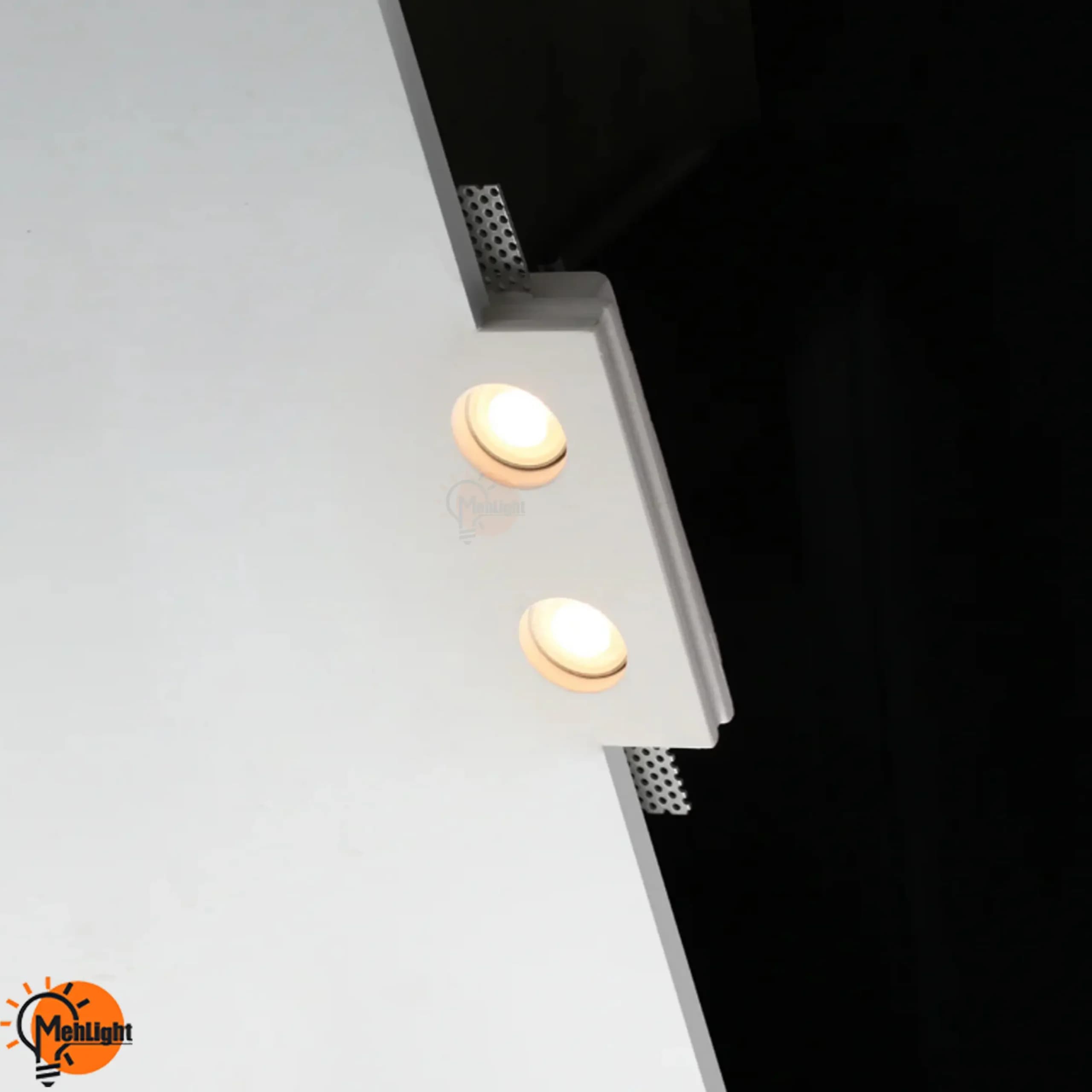 فریم گچی دو شعله کد MR-730 آقای نور — تصویر ۴