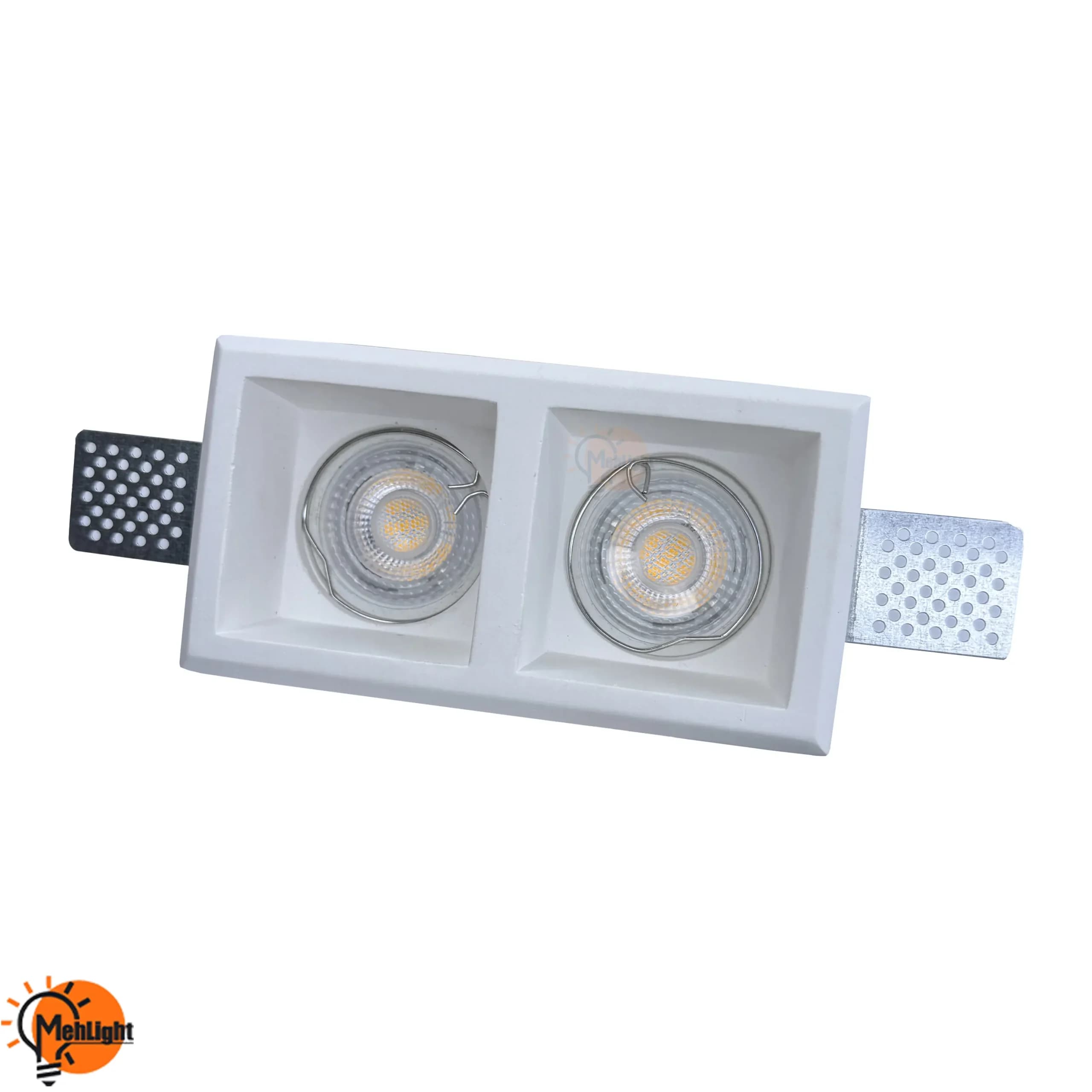 فریم گچی دو شعله کد MR-705 آقای نور — تصویر ۲