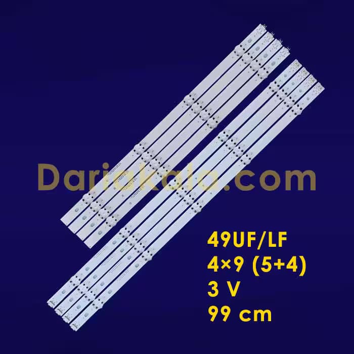 بک لایت 49 اینچ 49UF/LF ال جی
