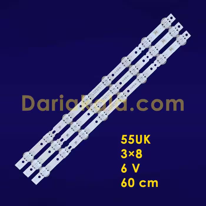 بک لایت 55 اینچ 55UK ال جی