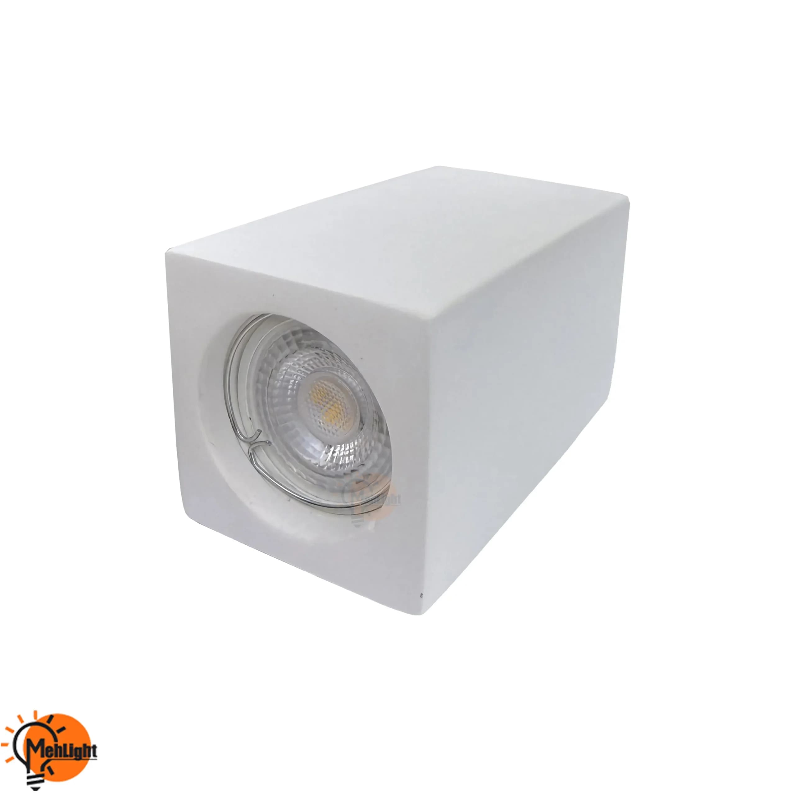 فریم چراغ روکار گچی استوانه ای کد MR-720 آقای نور — تصویر ۲