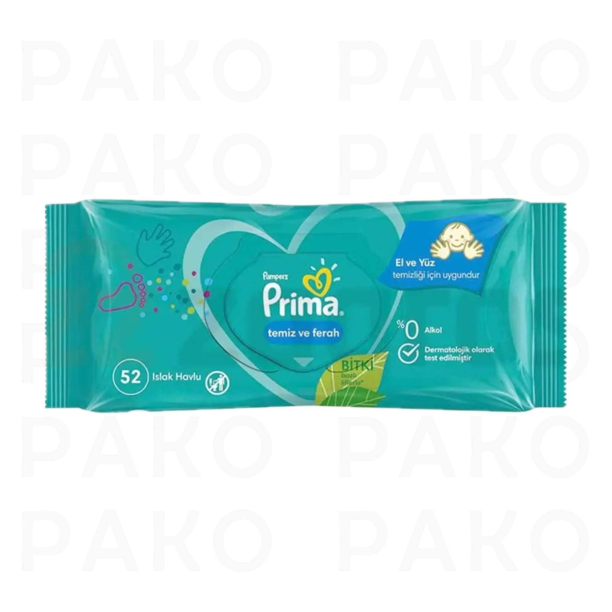 دستمال مرطوب کودک پمپرز 52 عددی — تصویر ۷