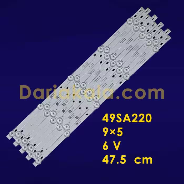 بک لایت 49 اینچ 49SA220 اسنوا