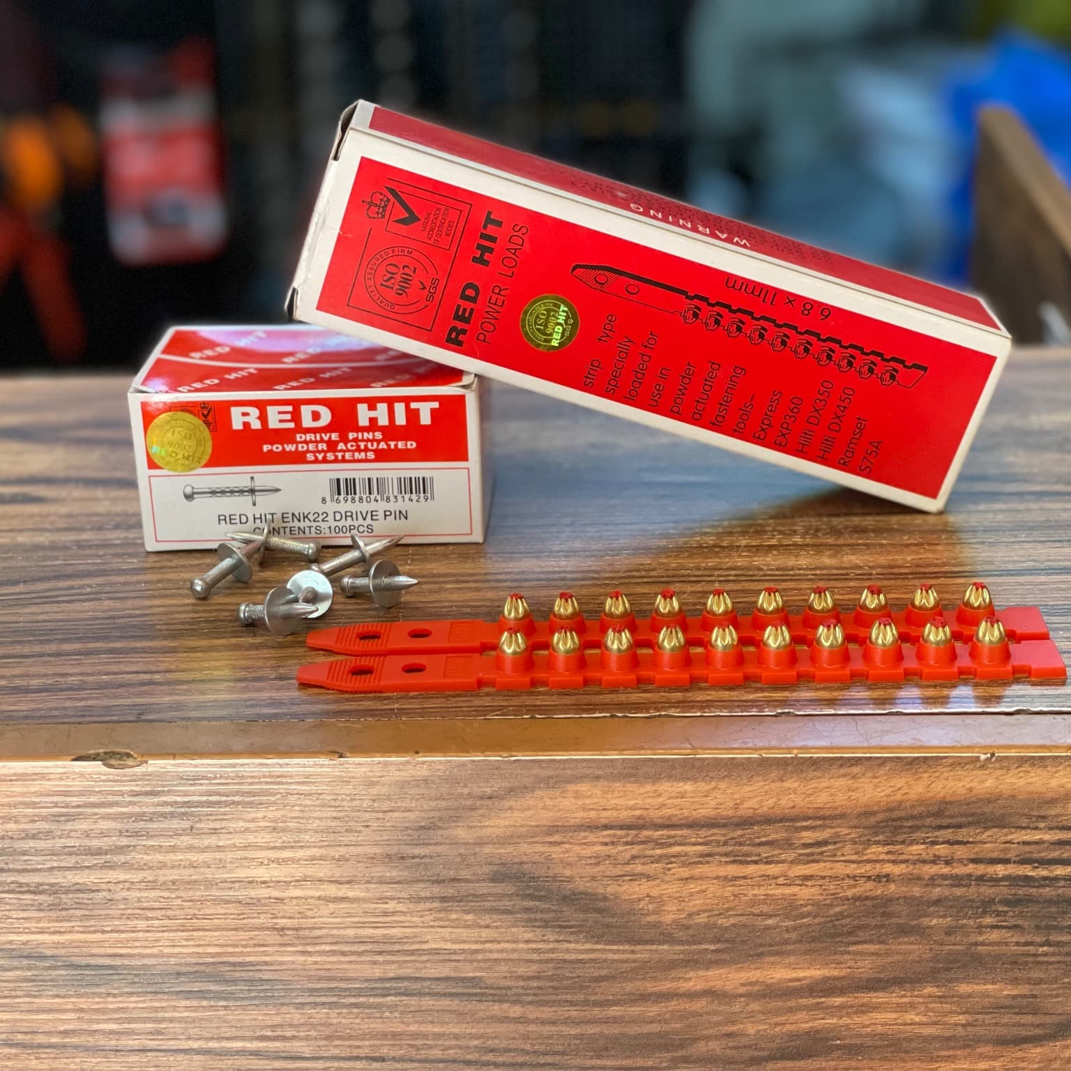 میخ و چاشنی ردهیت گلد اصلی 4.2 RED HIT GOLD — تصویر ۴