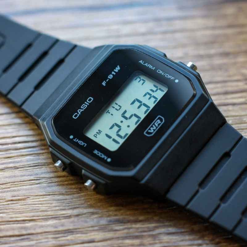 ساعت مچی دیجیتال کاسیو مدل F91WB-1ADF — تصویر ۲