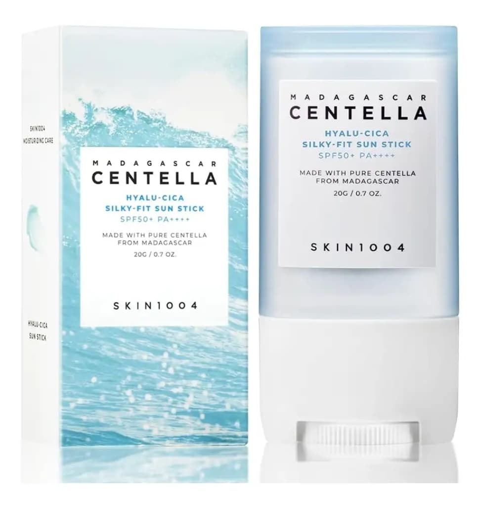 ضد آفتاب استیکی اسکین 1004 سنتلا ماداگاسکار SKIN1004 Madagascar Centella Hyalu-Cica Silky-Fit Sun Stick — تصویر ۲