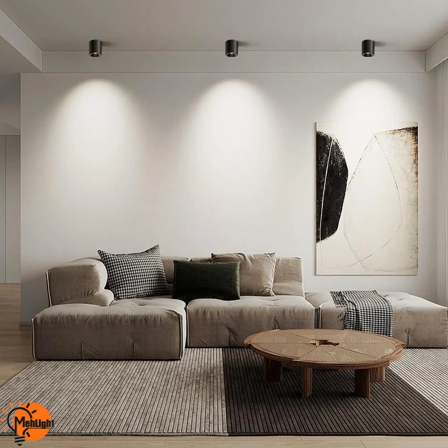 چراغ سقفی استوانه ای روکار 7 وات ZFR COB — تصویر ۴