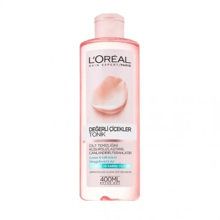 تونر لورال Loreal پوست نرمال تا مختلط حجم 400 میل — تصویر ۲