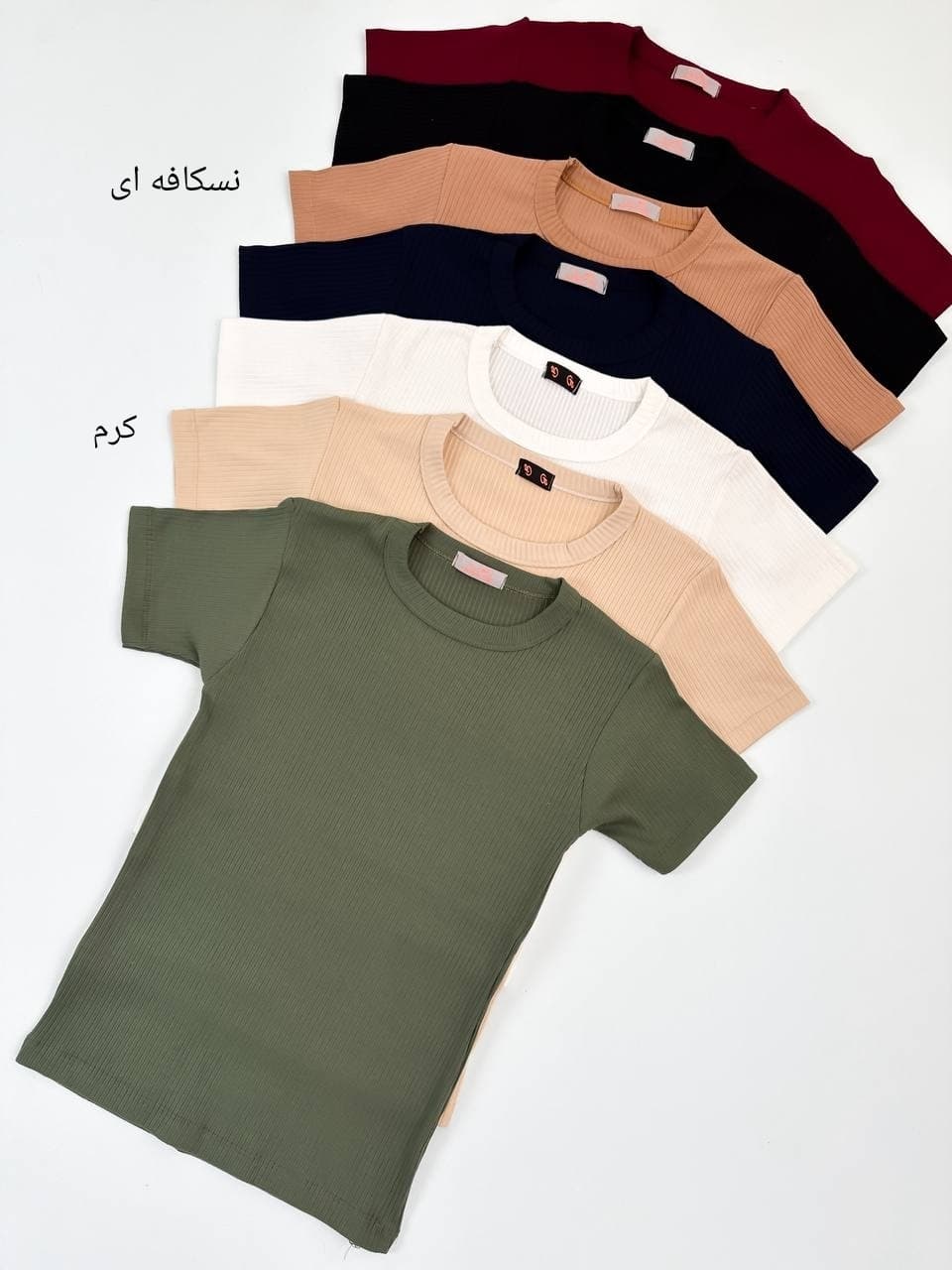 تیشرت کرکره ای پاییزی — تصویر ۵