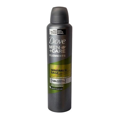 اسپری ضد تعریق مردانه داو رایحه Minerals + Sage حجم 250 میل